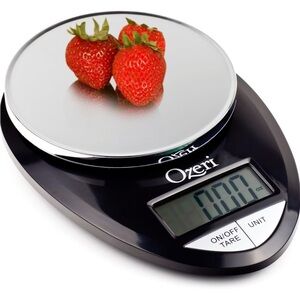 Ozeri Pro Digital Kitchen Food Scale, 0.05 Oz To 12 Lbs